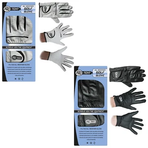Guante de golf Pro-Tekt 2025 para hombre diestro todo clima cuero sintético duradero - Imagen 1 de 3
