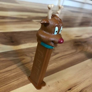 Pez Christmas Reindeer Holiday Xmas Candy Dispenser Stick Rudolph Collectible - Picture 1 of 2