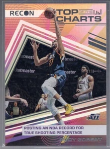 Rudy Gobert 2022-23 Panini Recon Basketball Top Of The Charts - Picture 1 of 2