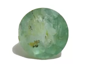 Esmeralda natural colombiana 2,42 cts verde tono amarillo - para coleccionismo - Imagen 1 de 5