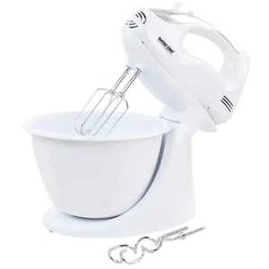 Better Chef 200 vatios batidora de pie/mano con tazón mezclador, batidores y ganchos para masa - Imagen 1 de 4