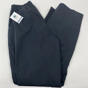 Maevn 9016 Full Elastic Band Cargo scrub Pants solid Black womens M Tall new - Picture 1 of 6
