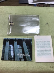 Vintage Rolex 1972 Day-Date Booklet;manual Set In Pouch❗️1803; 1807 …English❗️ - Picture 1 of 12