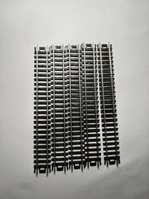 Atlas N Scale 2501 5" Straight Track Code 80 5Pcs  - Image 1 of 3