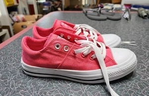 Neu ohne Etikett Converse All Star rosa SNEAKER SCHUHE LOW TOP W7 Damengröße 7 - Bild 1 von 14