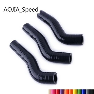 Black For 2007-2009 KTM 250SXF 250 XC-F Silicone Radiator Coolant Hose 2008 - Bild 1 von 11