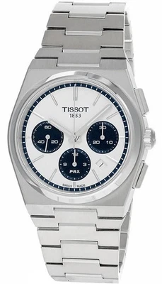 Tissot PRX Chrono 42mm Silver/White Dial Men's Watch T137.427.11.011.01 - Image 1 of 4