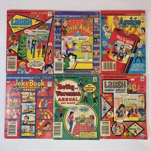 Vintage 1980s Laugh Joke Comic Books - Archie, Betty Veronica, Laugh, JokeBook - Picture 1 of 1