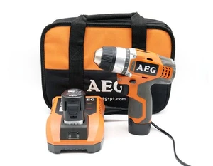 AEG BS 12 C2 Akku-Bohrschrauber 12V, 2-poliger Motor, 2x NEU Akku, Ladegerät - Bild 1 von 5