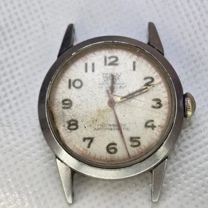 Reloj de Colección BRITIX Militar para Hombre 17 Joyas SUIZO RARO Incabloc Antimagnético - Imagen 1 de 6