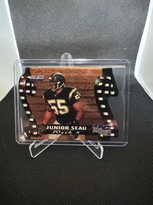 1997 Pro Line III DC Junior Seau Week 5 Die Cut Card - Image 1 of 2