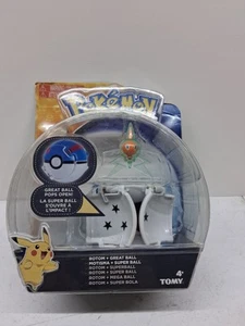 NUEVO Tomy T19114 Pokemon Throw 'n' Pop Pokeball Rotom & Great Ball Figura Set - Imagen 1 de 10