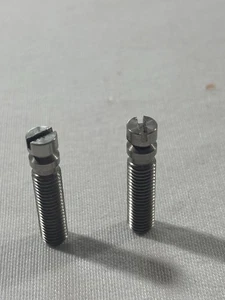2022 Fender Player Stratocaster Two-Point Tremolo Bridge Posts Nickel - Picture 1 of 10