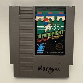 10-Yard Fight (Nintendo NES, 1985) Tested & Working - Authentic Sports Series