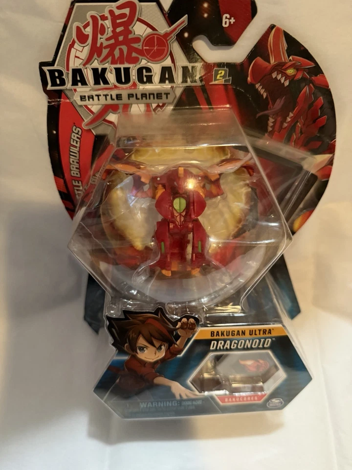 Bakugan Ultra Dragonoid Battle Brawler Figure Battle Planet Bakucores Ball Cards