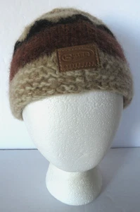 Kyber Ropa Exterior Sombrero Lana Nepal Invierno Sombrero Forrado de Vellón Marrón Tostado Nieve Esquí - Imagen 1 de 7