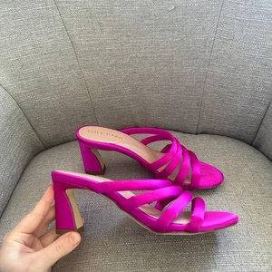 Neu ohne Etikett: Cole Haan Adella Satin-Pantoletten Größe 5 - Bild 1 von 6