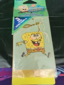 NUEVOS AMBIENTADORES VINTAGE NICKELODEON BOB ESPONJA Total De 3 Ambientadores - Imagen 1 de 11