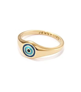 JENNY BIRD X Revolve EYE SIGNET RING Gold Rare - Picture 1 of 2