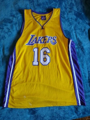 Paul Gasol L.A. Lakers Jersey Childs XL - See Notes - Image 1 of 4