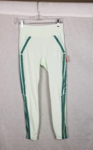 FP Movement Desert Renegade Legging Aqua Glass Mint Green S Free People Workout - Picture 1 of 9