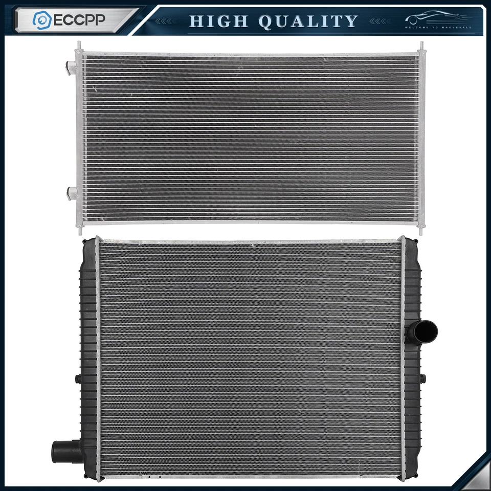 Kit de refrigeración de radiador y condensador de CA para International Harvester 9900ix 2004 Foto 1 de 4