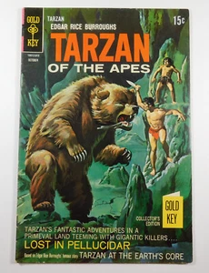 1968 Tarzan of the Apes #180 Lost in Pellucidar Gold Key Comic Book - Picture 1 of 8