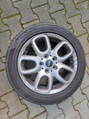 4 Alufelgen mit sommmerreifen.Mini Cooper,195/55 R16 87W - Bild 1 von 4