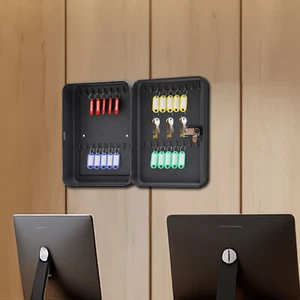 Key Storage Box Safe Lock Cabinet Combination Organizer Wall Mount Outdoor Home - Picture 1 of 18