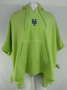 Poncho de lana verde con capucha verde para mujer New York Mets MLB G-III - Imagen 1 de 4