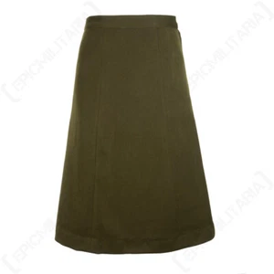 WW2 American Womens Army Corps WAC Service Skirt - Olive Drab Military Repro US - Picture 1 of 5