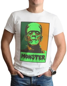 Frankenstein T-Shirt Mens Top Tee Gift Movie Film Cult Frankenstein's Monster - Picture 1 of 2