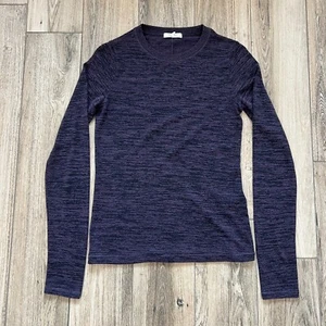 rag & bone Purple Crew Neck Sweater Size Small/S EUC - Picture 1 of 6