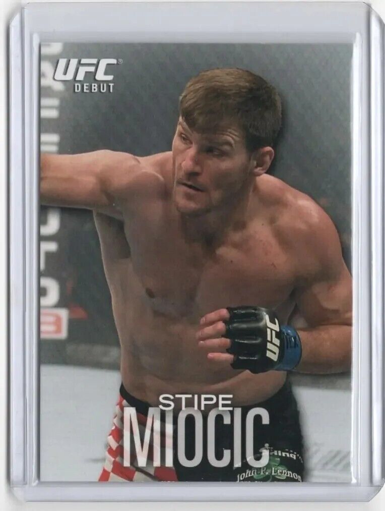 2012 Topps UFC Knockout Stipe Miocic Rookie RC Card Heavyweight Champion #91