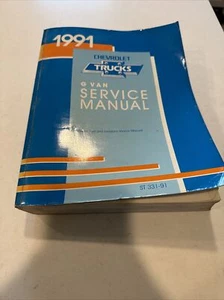 1991 Chevrolet G Van Factory Service Repair Manual G10 G20 G30 - Picture 1 of 5