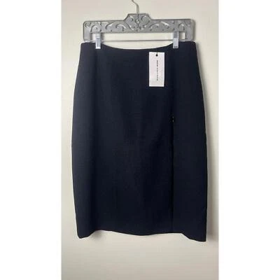 FALDA NEGRA THIERRY MUGLER NUEVA CON ETIQUETAS SUPER ABERTURA 44 8 A/W 2000 COLECCIÓN PASARELA Foto 1 de 4