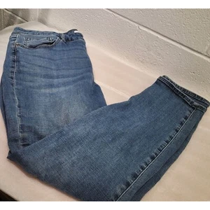 Pistola Skinny Blue Jeans Denim High Rise Stretch Style P67317MTW-GUT Plus 18W - Picture 1 of 8