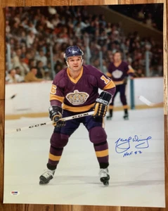 Marcel Dionne SIGNED 16x20 Photo + HOF 92 Los Angeles Kings PSA/DNA AUTOGRAPHED - Picture 1 of 3