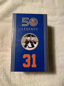 NIB NY ISLANDERS BILLY SMITH BOBBLEHEAD SGA NHL HOCKEY LEGEND 50th ANNIVERSARY - Picture 1 of 4