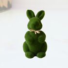 Kaninchen Aus Künstlichem Moos Grün Hasenfigur Ostern Statue Schreibtisch