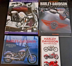 HARLEY DAVIDSON Sammlung 4 fantastische Bücher - Bild 1 von 19