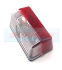 Cobo Red White Rectangular Side End Outline Marker Lamp Light Caravan Touring