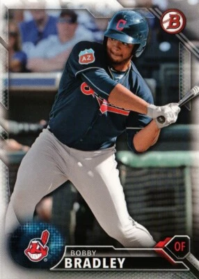 2016 Bowman Draft #BD-172 - Bobby Bradley - Cleveland Indians  16-273 - Image 1 of 2