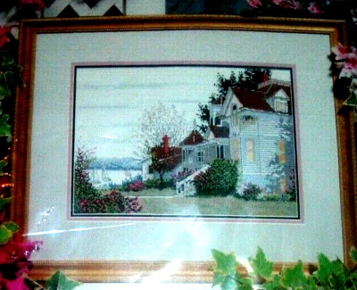 Gentle Breeze by Burton Dye House on Lake Counted Cross Stitch Kit - Image 1 of 3