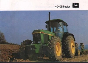 Folleto de tractor John Deere ""4040S"" 1981 - Imagen 1 de 1
