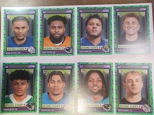2024 Score A-Treat NFL Rising Stars Green Bats Complete Set Rookie Cards 1-50 - Bild 1 von 6