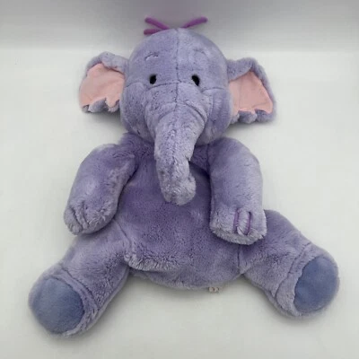 Peluche Doudou Disney Éléphant Lumpy Violet - Winnie L'ourson - range pyjama - Photo 1/4