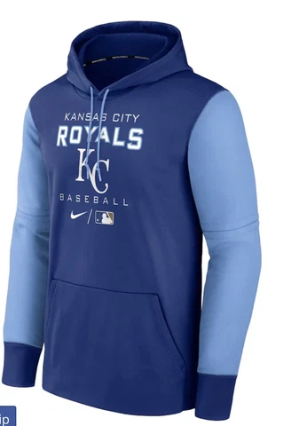 2022 Nike Authentic Collection Kansas City Royals Hoodie Size Large NWT Cover