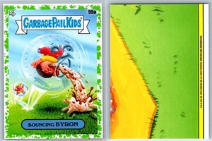 2024 Topps Garbage Pail Kids GPK Series 1 Green KIDS AT PLAY Bouncing BYRON 55a - Picture 1 of 1