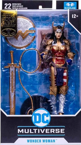 DC Multiverse Wonder Woman Todd Mcfarlane Gold Label 7" Action Figure IN STOCK ! Cover